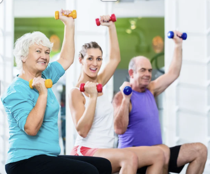 Gym seniors prévention des chutes 